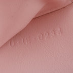 Pink Shiny Calfskin Leather Triomphe Compact Wallet