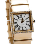 18k Yellow Gold Diamond Bezel Mademoiselle Watch