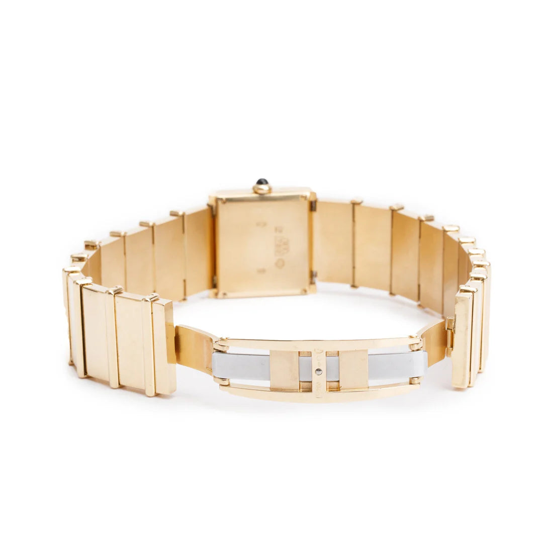 18k Yellow Gold Diamond Bezel Mademoiselle Watch