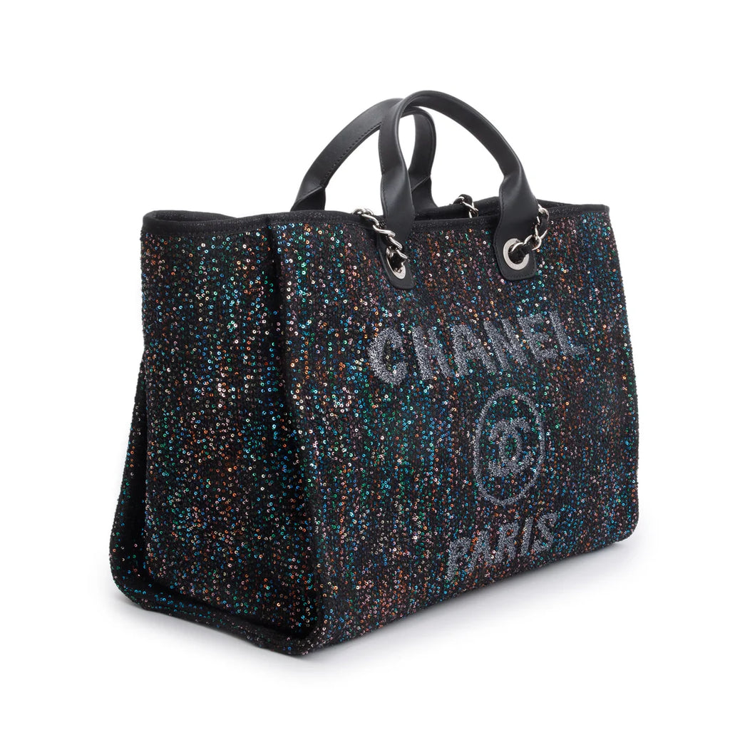 2020 Medium Sequin Deauville Tote w/ Authenticity Card