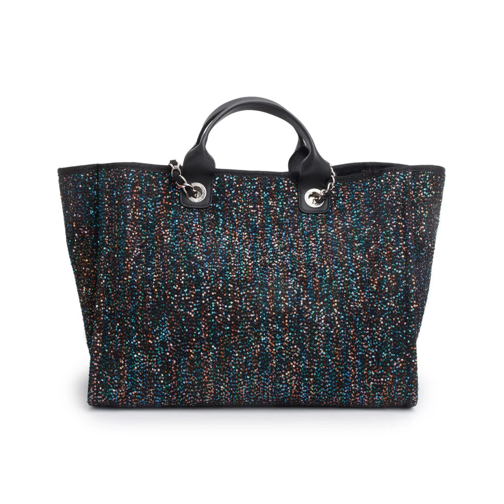 2020 Medium Sequin Deauville Tote w/ Authenticity Card