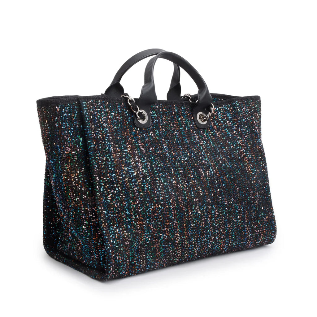 2020 Medium Sequin Deauville Tote w/ Authenticity Card