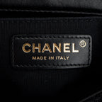 2022 Diamond Threaded Tweed CC Pearl Crush Square Mini Flap Bag