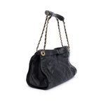 Black Quilted Calfskin Leather Small In The Mix Tote