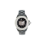 Black Ceramic Diamond J12 Watch