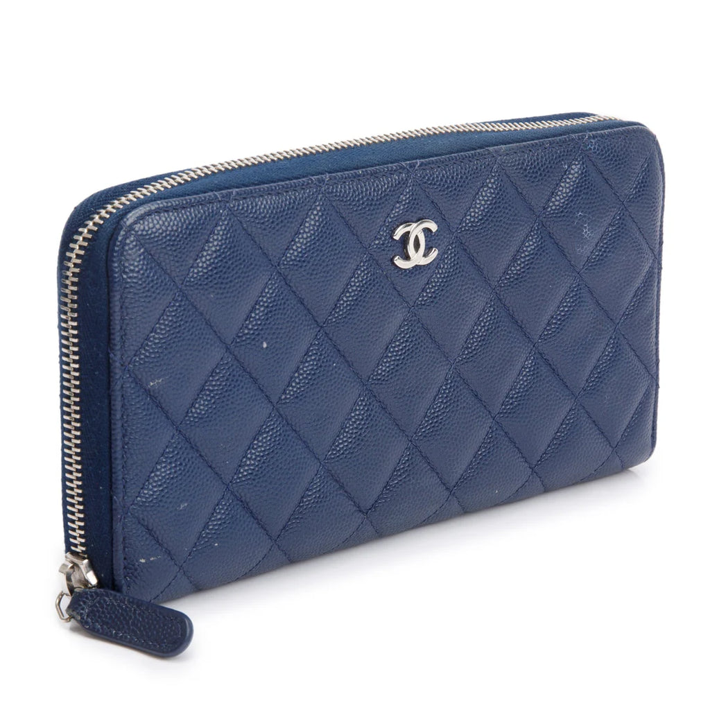 Blue Caviar Classic Large Gusset Zip Around Wallet