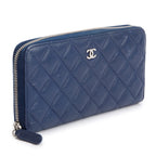 Blue Caviar Classic Large Gusset Zip Around Wallet