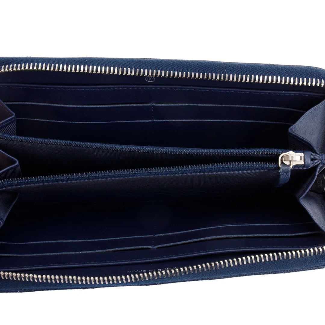 Blue Caviar Classic Large Gusset Zip Around Wallet