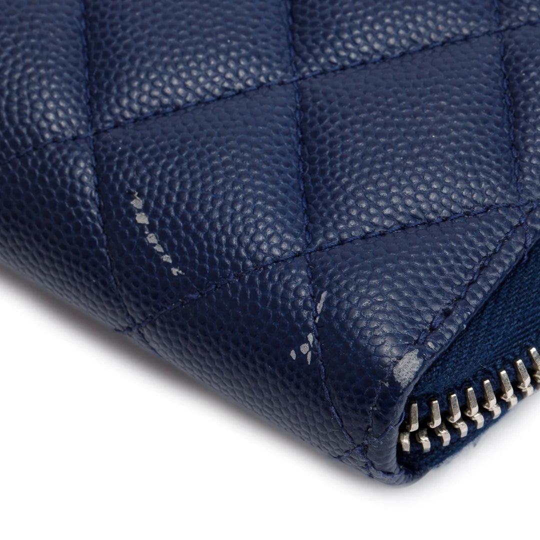 Blue Caviar Classic Large Gusset Zip Around Wallet