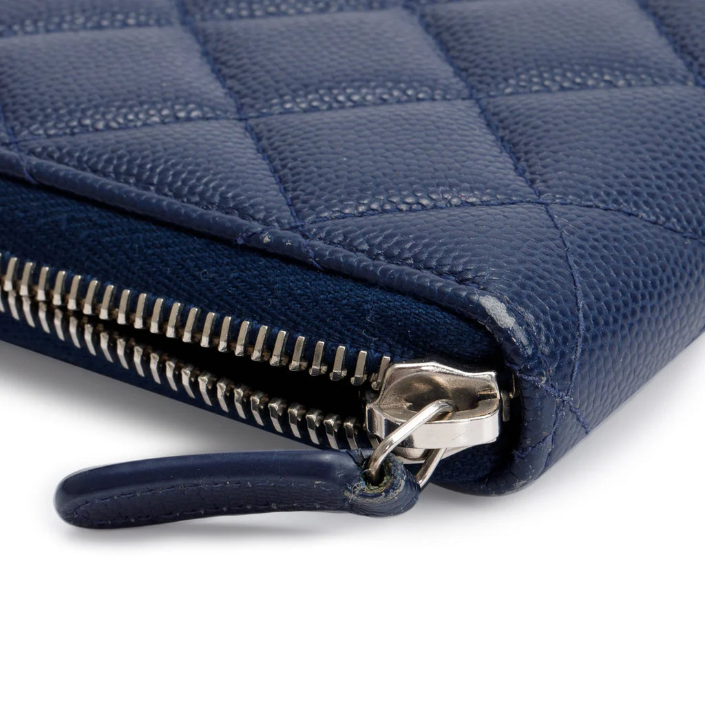 Blue Caviar Classic Large Gusset Zip Around Wallet