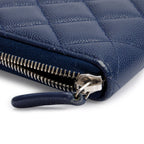 Blue Caviar Classic Large Gusset Zip Around Wallet