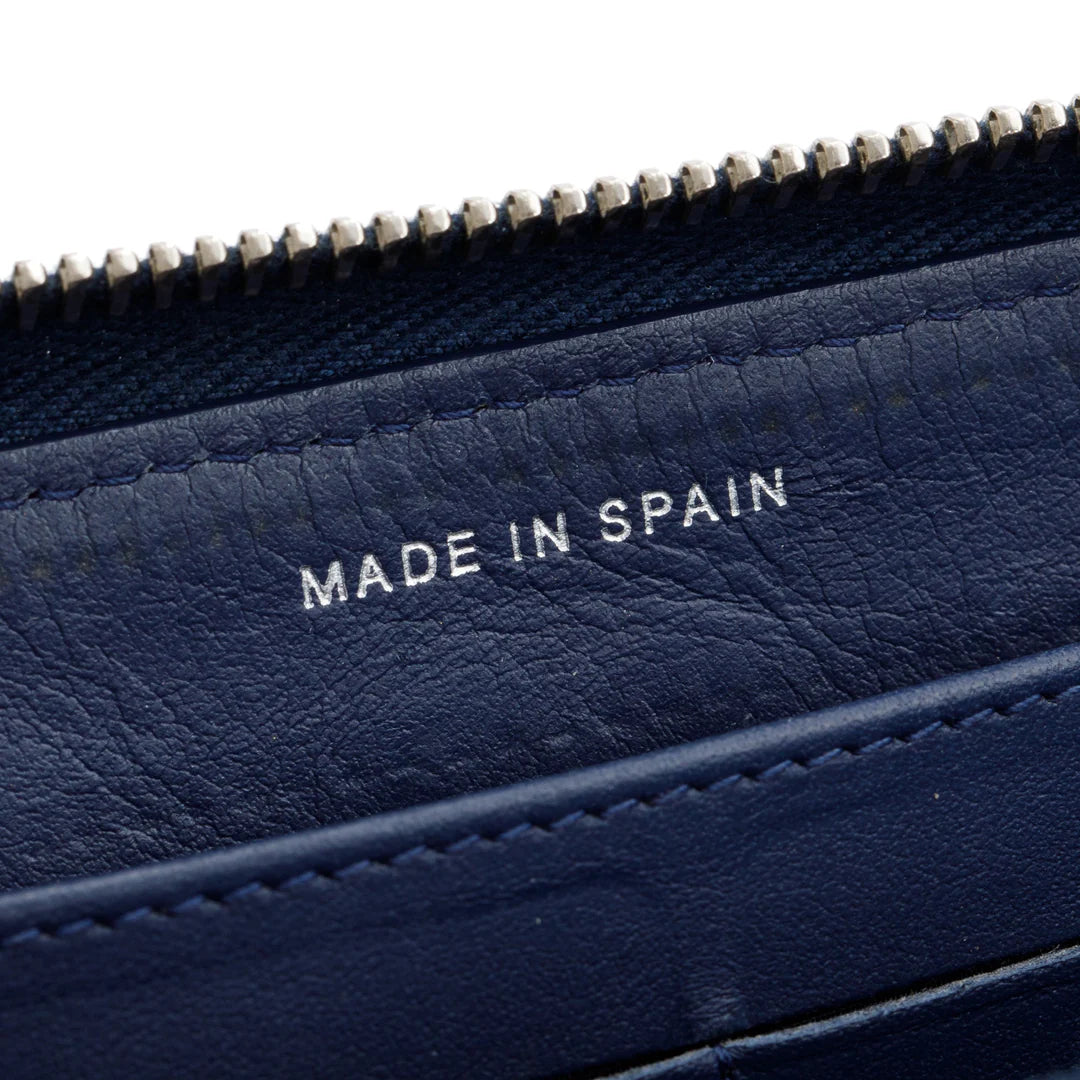 Blue Caviar Classic Large Gusset Zip Around Wallet