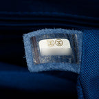 Blue Chevron Quilted Lambskin Leather Small Urban Spirit Backpack w/ Authenticity Card