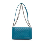Medium Quilted Lambskin Boy Bag