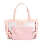 Pink Patent Leather Transparent PVC Triple CC Logo Tote Coeur Cult Core