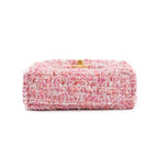 Pink Tweed Nano Kelly Shopper w/ Box Coeur Cult Core