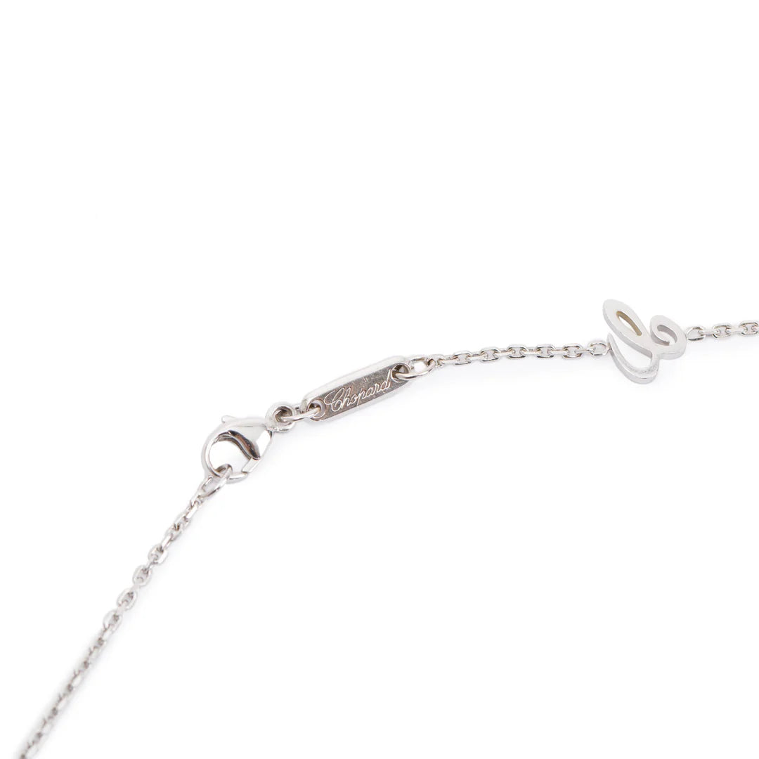 18k White Gold Amethyst Imperiale Pendant Necklace