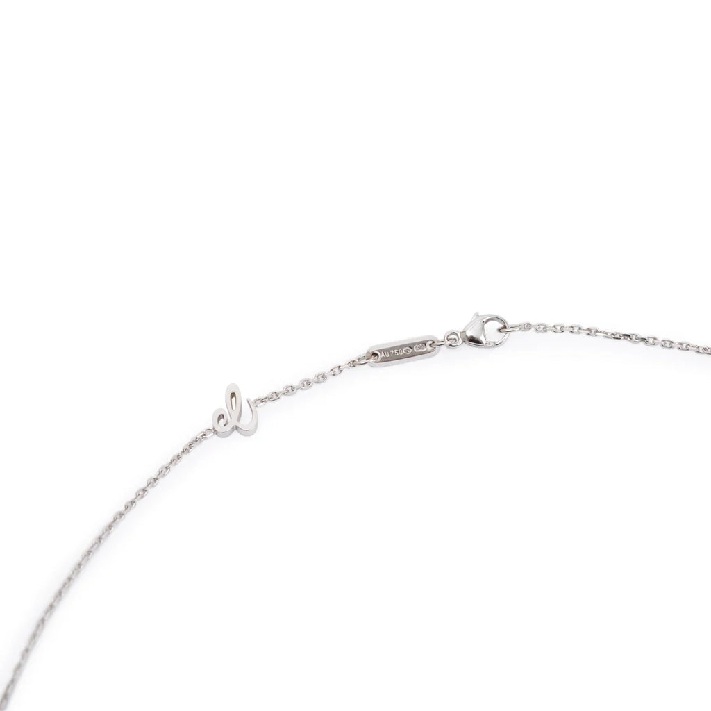 18k White Gold Amethyst Imperiale Pendant Necklace