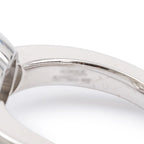 18k White Gold Happy Diamonds Heart Ring, Size 6