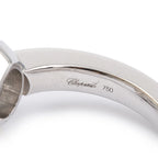 18k White Gold Happy Diamonds Heart Ring, Size 6