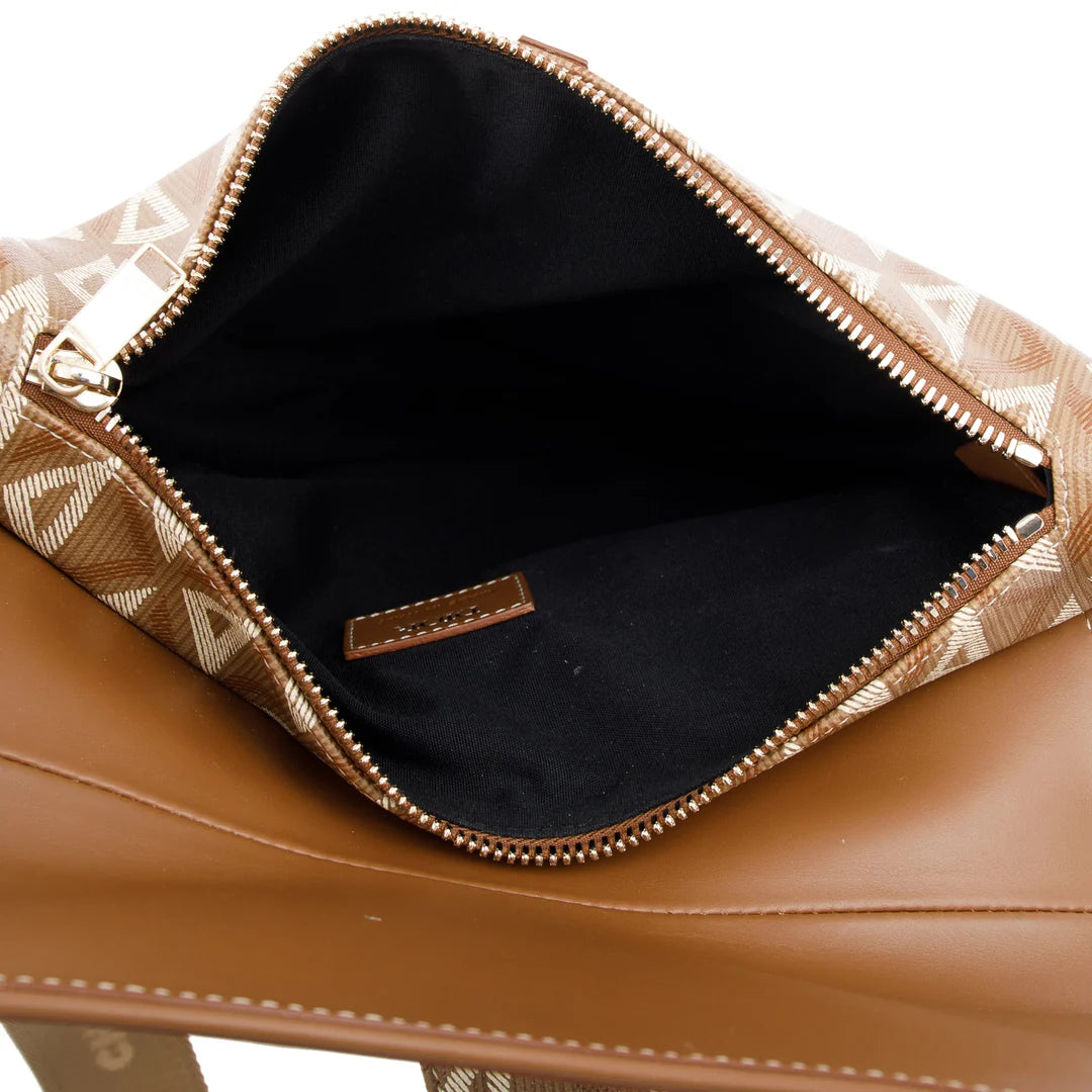 2021 CD Diamond Coated Canvas Saddle Bag