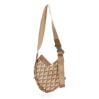 2021 CD Diamond Coated Canvas Saddle Bag