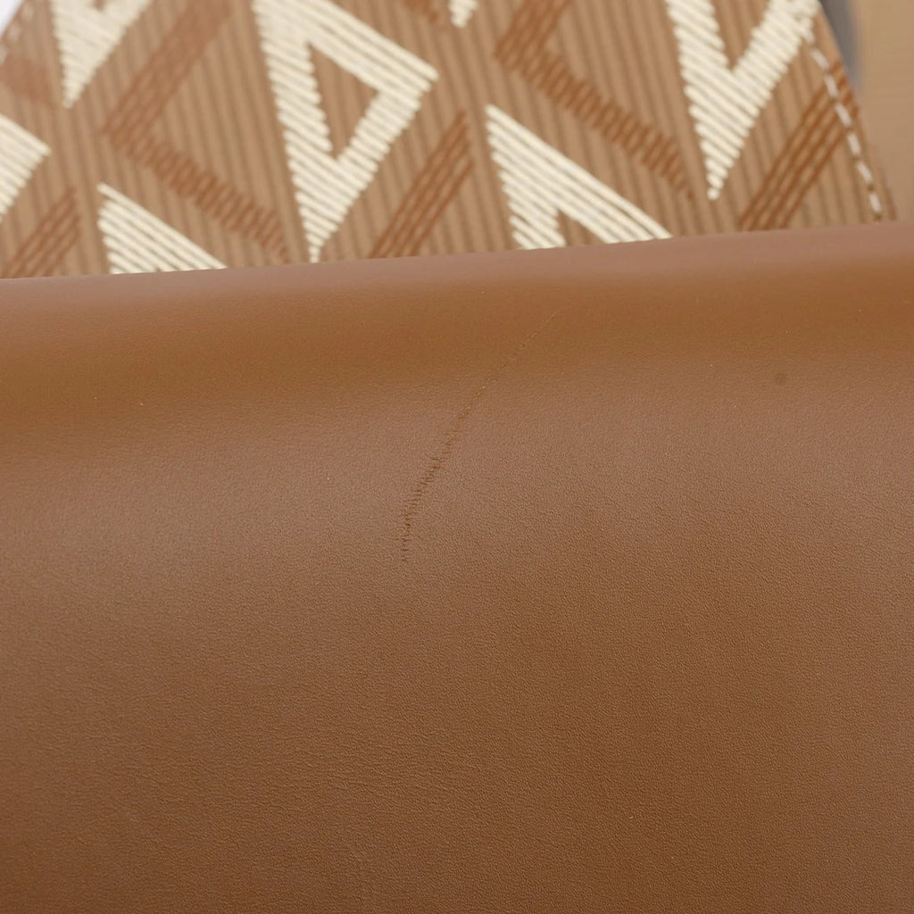 2021 CD Diamond Coated Canvas Saddle Bag
