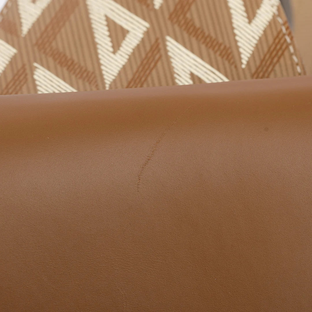 2021 CD Diamond Coated Canvas Saddle Bag