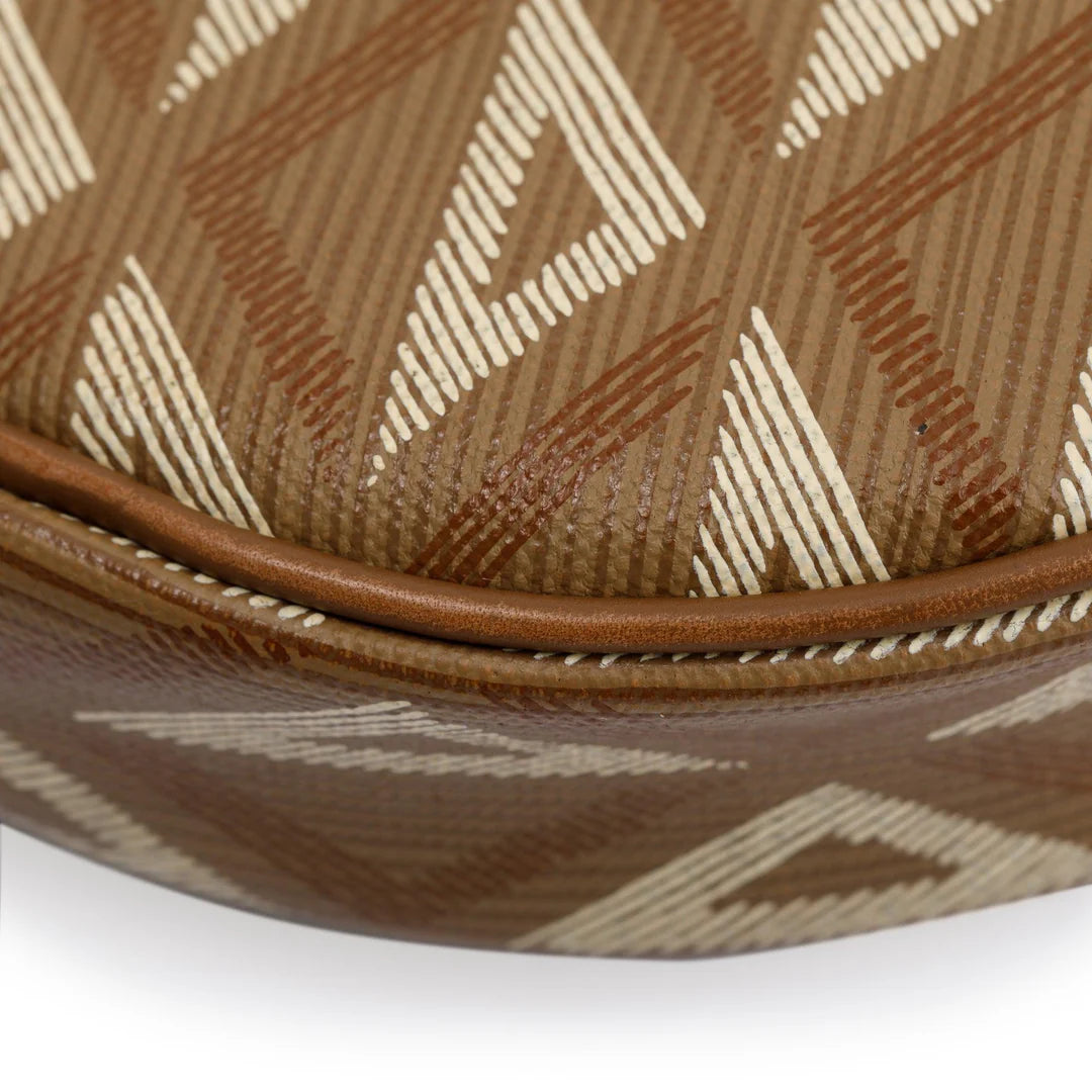 2021 CD Diamond Coated Canvas Saddle Bag