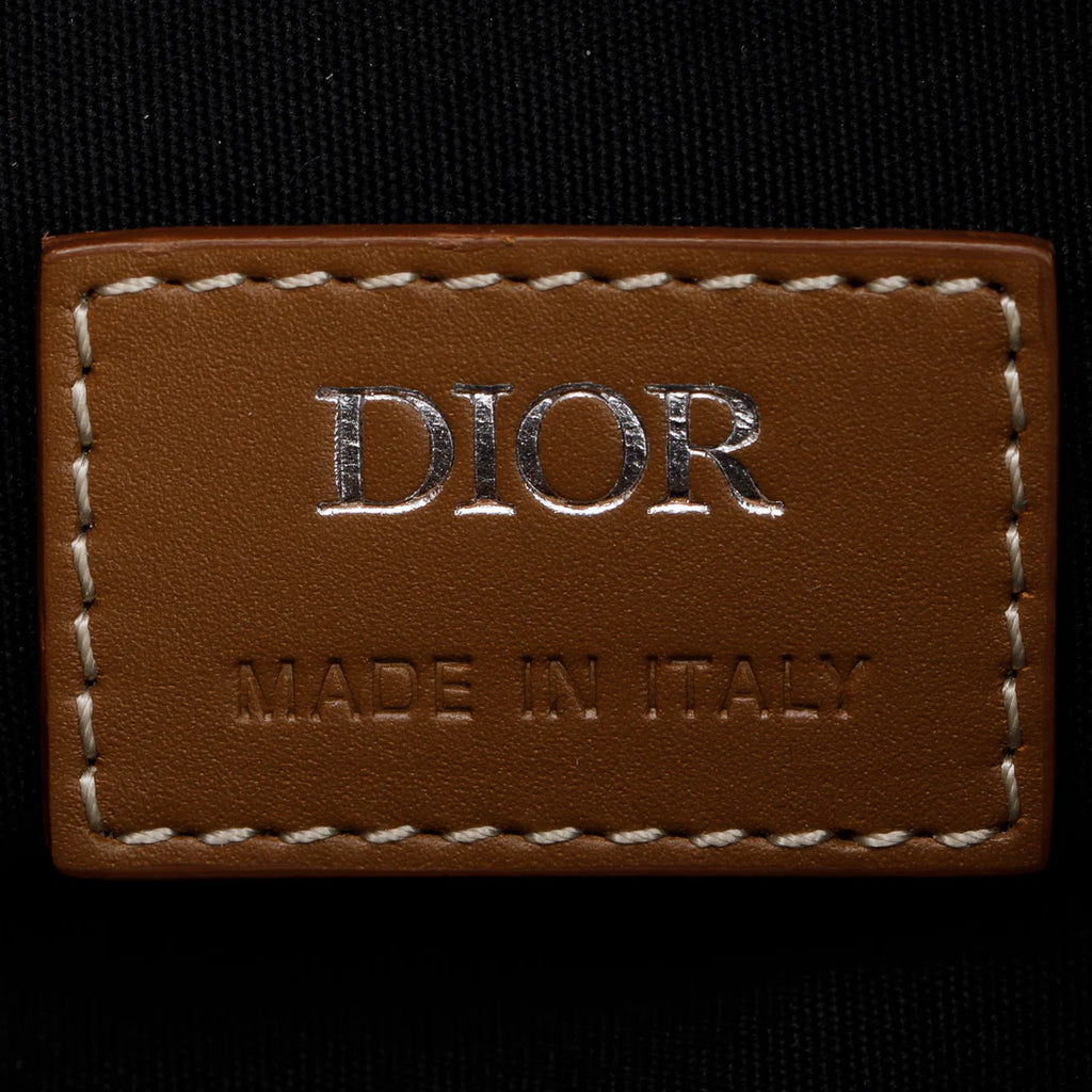 2021 CD Diamond Coated Canvas Saddle Bag