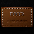2021 CD Diamond Coated Canvas Saddle Bag