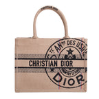 2023 Beige Canvas L'Union Fait La Force Medium Book Tote w/ Authenticity Card