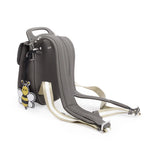 Grey Leather Mini Gallop Backpack w/ Box