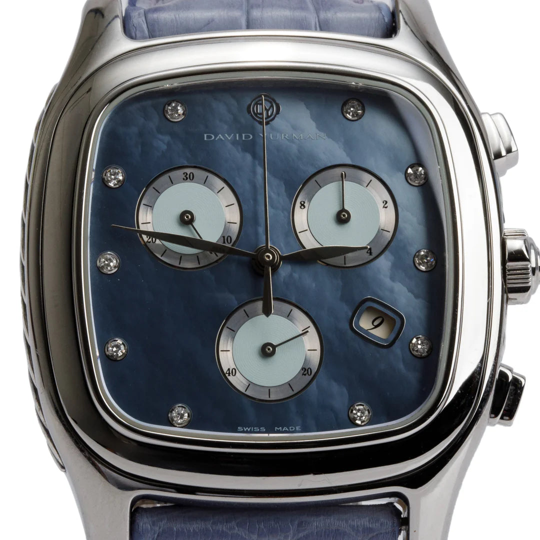 Stainless Steel T307-CST Thoroughbred Diamond Dial 35 MM Chronograph Quartz Watch w/ Box &amp; Papers