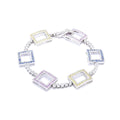 Diamond and Multicolored Sapphire Bracelet Coeur Cult Core