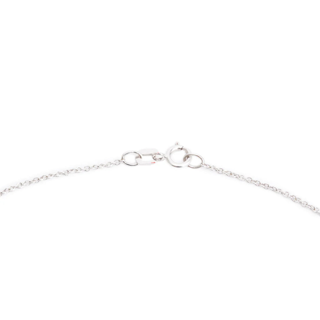 Effy 14k White &amp; Rose Gold Pave Diamond Round Pendant Necklace