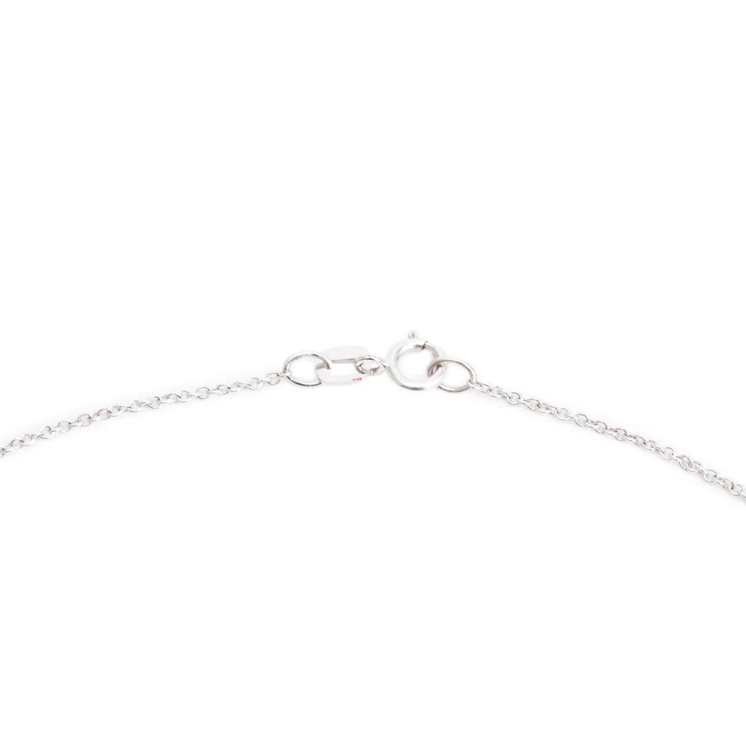 Effy 14k White &amp; Rose Gold Pave Diamond Round Pendant Necklace