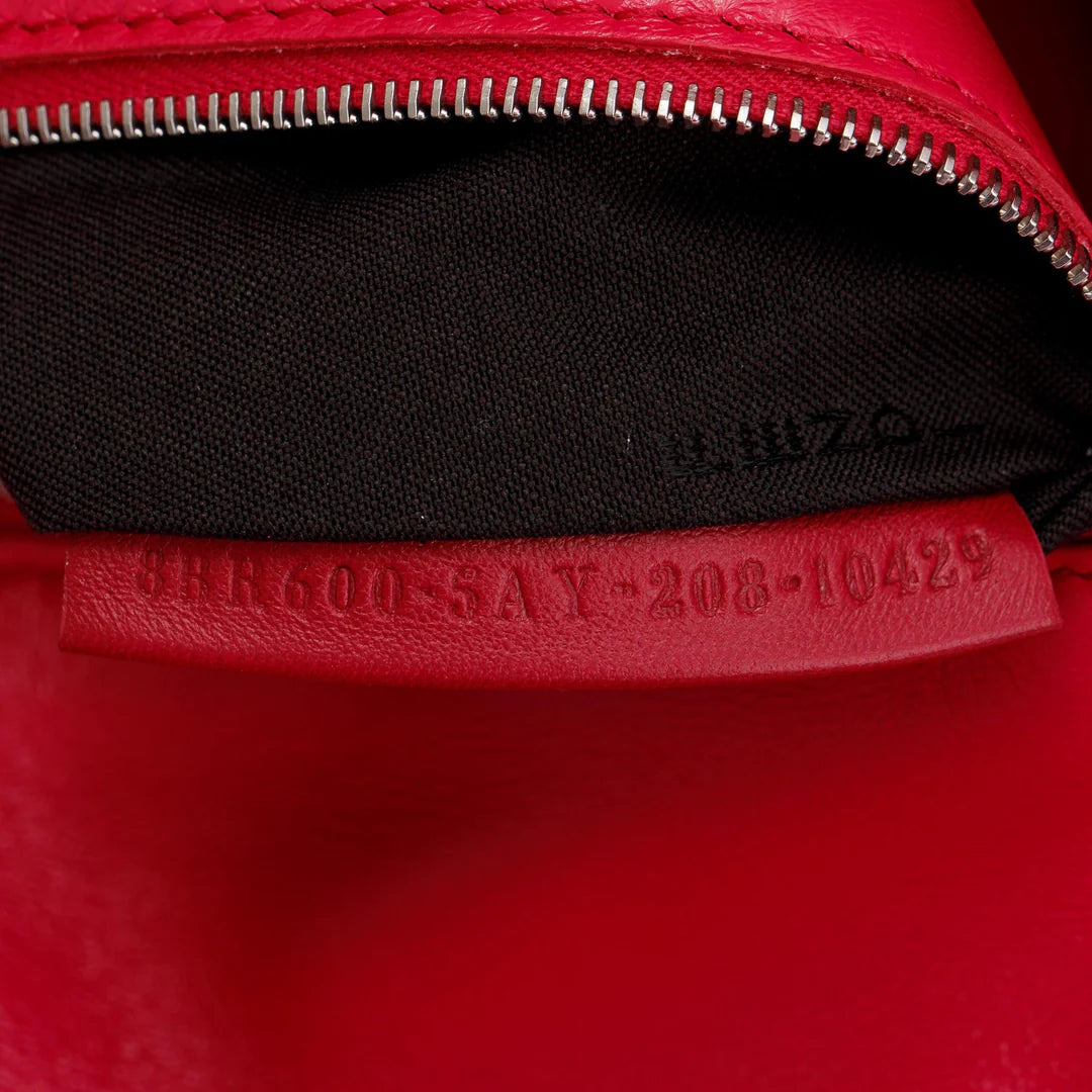 Pink Shearling Baguette NM Shoulder Bag Coeur Cult Core
