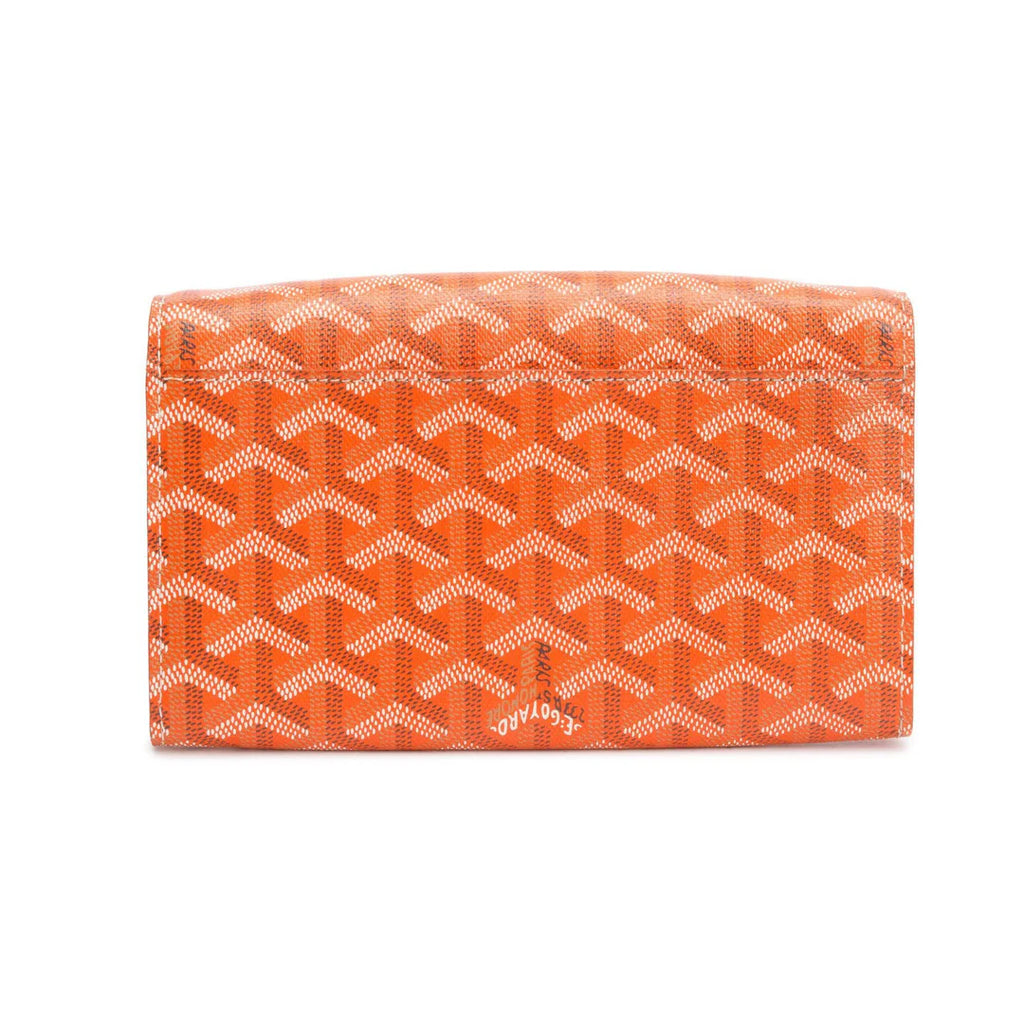 Orange ine Canvas Varenne Continental Wallet