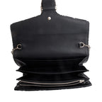 Black GG Velvet Mini Dionysus Wallet on Chain w/ Box