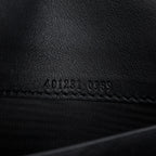 Black GG Velvet Mini Dionysus Wallet on Chain w/ Box