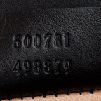 Black/Gold Calfskin Leather GG Supreme Osiride Crossbody Bag