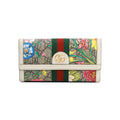 GG Supreme Web Blooms Ophidia Continental Flap Wallet w/ Box