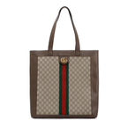 GG Supreme Web Large Soft Ophidia Tote w/ Pouch