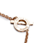18k Rose Gold Black Spinel Finesse Bracelet w/ Box