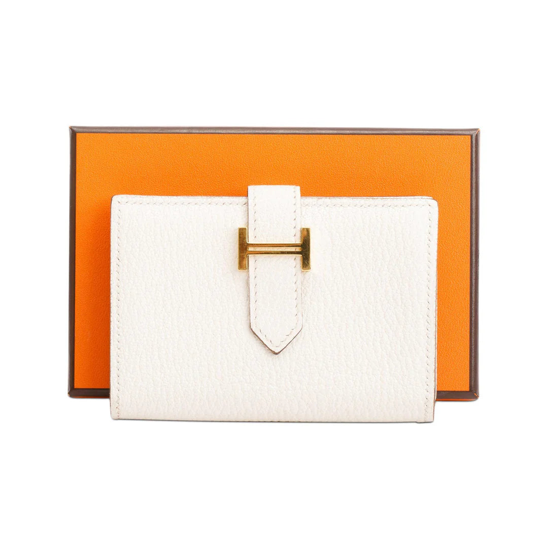 2022 Nata Chevre Mysore Leather Bearn CardHolder w/ Box