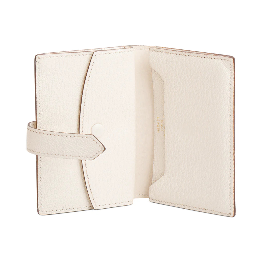 2022 Nata Chevre Mysore Leather Bearn CardHolder w/ Box