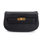 2022 Noir Swift Leather Kelly Moove w/ Pouch &amp; Box
