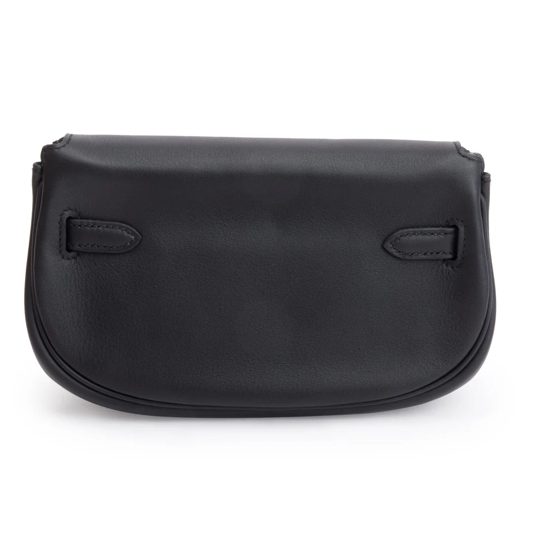 2022 Noir Swift Leather Kelly Moove w/ Pouch &amp; Box