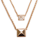 2024 18k Rose Gold Diamond Clou D'H Pendant Necklace w/ Box &amp; Receipt